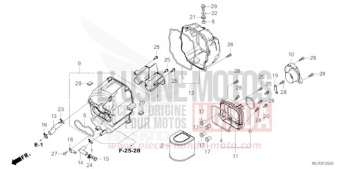 FILTRE A AIR CBR500RAR de 2024